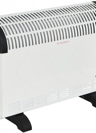 Электрический обогреватель domotec heater ms-5904 2000вт 3 уровня регулировки температуры вт белый
