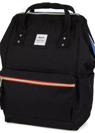 Рюкзак-сумка водонепроникна himawari 9001-39 black new