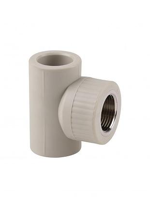 Тройник ppr thermo alliance 25х3/4"х25 вр
