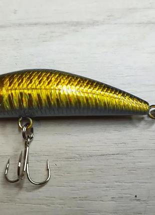 Воблер fishing l-minnow 70 золотой