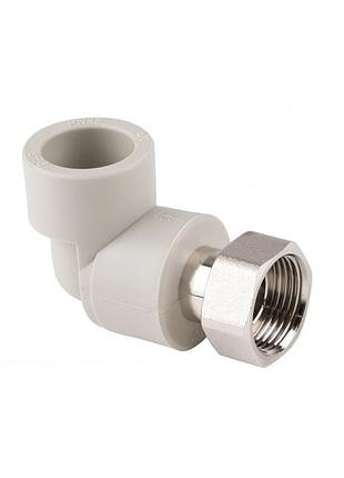 Куточок ppr thermo alliance з накидною гайкою 20х1/2" вр