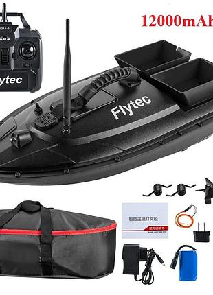 Кораблик для завоза прикорма flytec з пультом 500 м 12000 маг