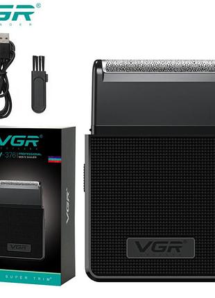Электробритва vgr v-376 black modern home style