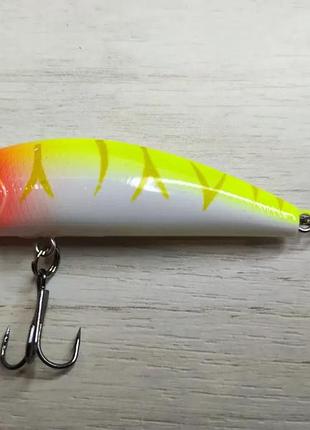 Воблер fishing l-minnow 70 жолто-белый