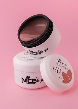 Набір гелів для нарощування nice for you double set