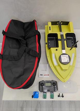 Кораблик короповий для підгодовування gps-99точок 500м d19 led 18000mah
