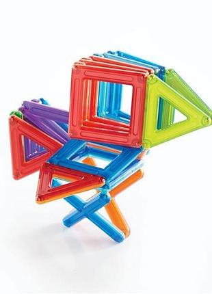 Guidecraft магнитный конструктор guidecraft powerclix frames, 48 деталей (g9200) 4