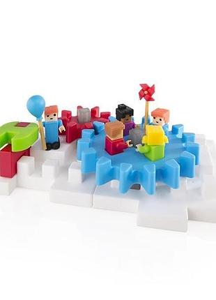 Guidecraft конструктор guidecraft io blocks tabletop system с дополненной 3d реальностью, 118 деталей (g9640) 5