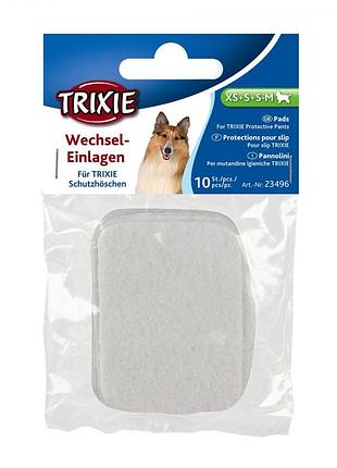 Гигиенические прокладки trixie для собак для защитных трусов xs/s/s-m 10 шт