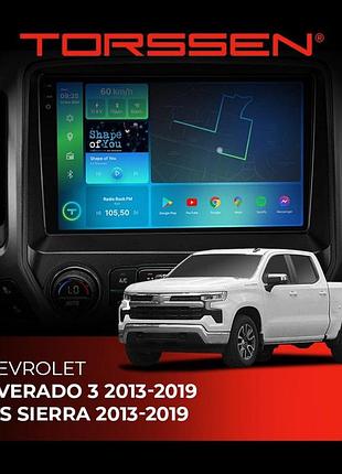 Torssen штатна магнітола torssen 2k chevrolet silverado 3 13-19 gmc sierra 13-19 f9432 4g carplay dsp