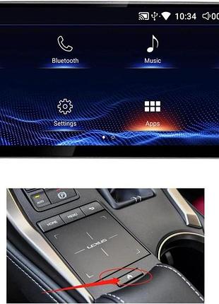 Штатная магнитола torssen lexus is u9c 2018-2022 4/64 10.25''