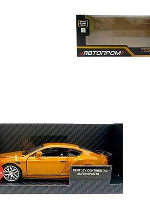 Машина мет. bentley continental gt supersports
