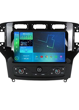 Torssen штатна магнітола torssen 2k ford mondeo a/c climate 07-11 black f9432 4g carplay dsp