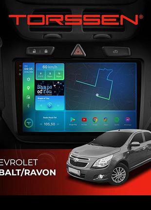 Torssen штатна магнітола torssen 2k chevrolet cobalt/ravon r4 f9432 4g carplay dsp