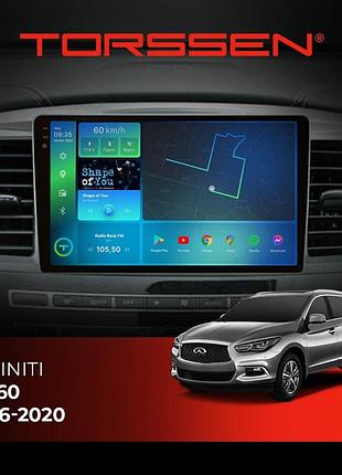 Torssen штатная магнитола 2k torssen infiniti qx60 2016-2020 f9432 4g carplay dsp