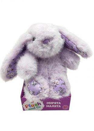 Мягкая игрушка plush and co зайчик (вид 3) 16 см с ушками