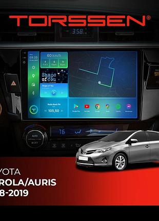 Torssen штатная магнитола torssen 2k toyota corola/auris 18-19 f10432 4g carplay dsp