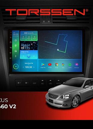 Torssen штатная магнитола torssen lexus ls460 v2 fl9 4+64gb 4g carplay dsp