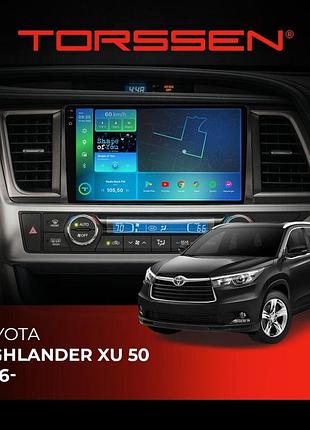 Torssen штатная магнитола torssen 2k toyota highlander xu 50 2016- f10432 4g carplay dsp