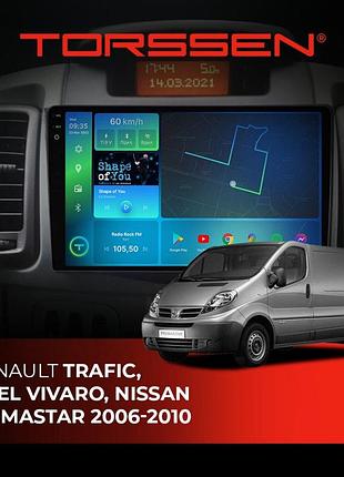 Torssen штатная магнитола 2k torssen renault trafic,vivaro, primastar 06-10 f10432 4g carplay dsp
