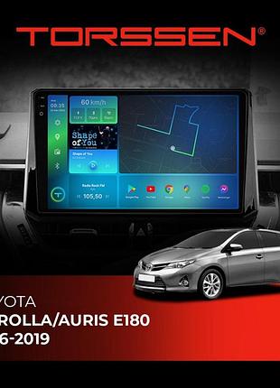 Torssen штатна магнітола torssen 2k toyota corolla / auris e180 2016-2019 f9432 4g carplay dsp