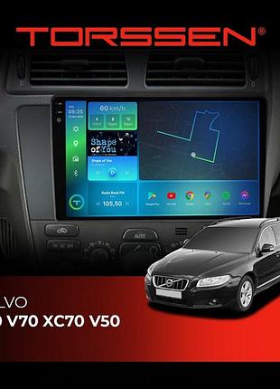 Torssen штатна магнітола torssen 2k volvo s60 v70 xc70 f9432 4g carplay dsp