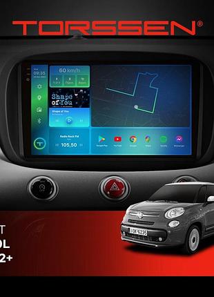 Torssen штатна магнітола torssen 2k fiat 500l 12+ f10432 4g carplay dsp