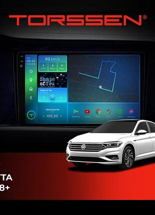 Torssen штатная магнитола torssen 2k vw jetta 2018+ f10432 4g carplay dsp