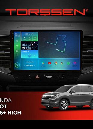 Torssen штатная магнитола torssen 2k honda pilot 16+ high f10432 4g carplay dsp