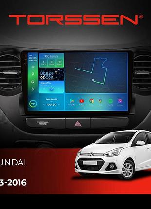 Torssen штатна магнітола torssen 2k hyundai i10 2013-2016 f9432 4g carplay dsp