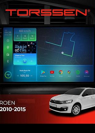 Torssen штатная магнитола torssen 2k citroen c4 10-15 f10432 4g carplay dsp