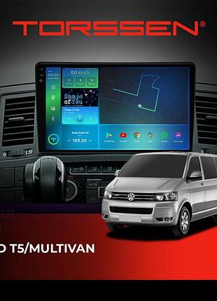 Torssen штатная магнитола torssen 2k vw old t5/multivan f10432 4g carplay dsp