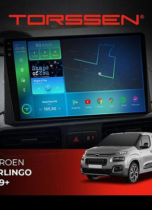 Torssen штатная магнитола torssen 2k citroen berlingo 2019+ f10432 4g carplay dsp