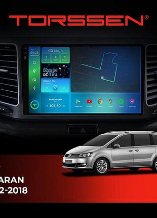 Torssen штатна магнітола torssen 2k vw sharan 12-18 f9432 4g carplay dsp