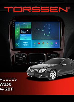 Torssen штатна магнітола torssen 2k mercedes sl w230 04-11 f9432 4g carplay dsp