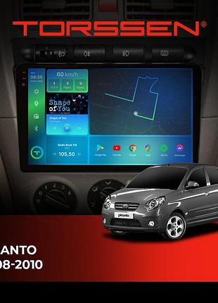 Torssen штатна магнітола torssen 2k kia picanto 2008-2010 f9432 4g carplay dsp