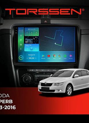 Torssen штатная магнитола torssen 2k skoda superb 13-16 f10432 4g carplay dsp