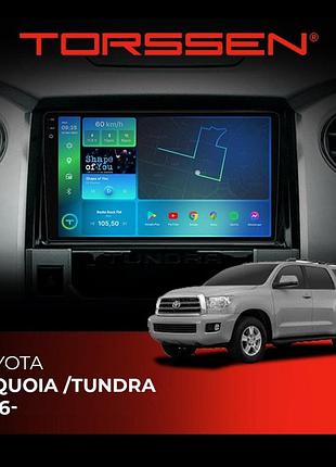Torssen штатна магнітола torssen 2k toyota sequoia /tundra 2016- f9432 4g carplay dsp