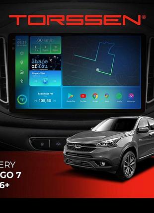 Torssen штатна магнітола torssen 2k chery tiggo 7 16+ f10432 4g carplay dsp