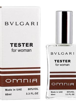 Bvlgari omnia teстер new жіночий 60 мл