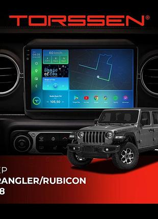 Torssen штатна магнітола torssen 2k jeep wrangler/rubicon 2018 f9432 4g carplay dsp