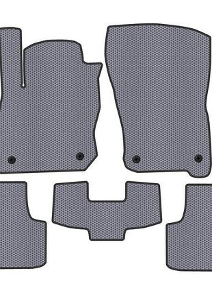 Резиновые коврики carsuit (серый) для volkswagen golf 8 2019- гг