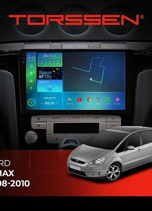 Torssen штатна магнітола torssen 2k ford s-max 08-10 f9432 4g carplay dsp