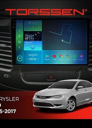 Torssen штатна магнітола torssen 2k chrysler 200 2015-2017 f9432 4g carplay dsp