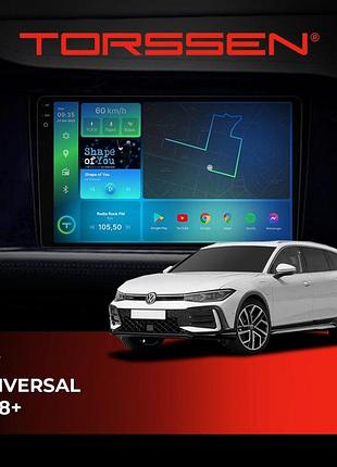 Torssen штатна магнітола torssen 2k vw universal 18+ f9432 4g carplay dsp
