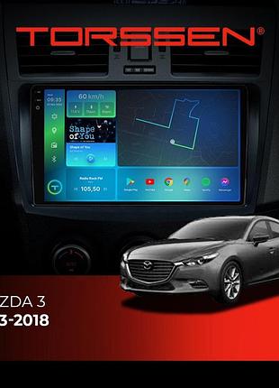 Torssen штатна магнітола torssen 2k mazda 3 13-18 f9432 4g carplay dsp