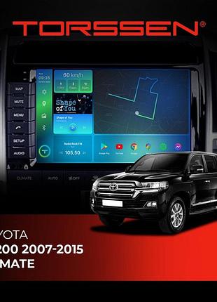 Torssen штатная магнитола torssen toyota lc200 2007-2015 climate fl9 4+64gb 4g carplay dsp