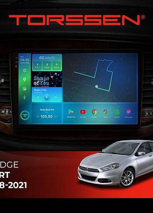 Torssen штатна магнітола torssen 2k dodge dart 2018-2021 f9432 4g carplay dsp