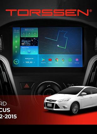 Torssen штатна магнітола torssen 2k ford focus 12-15 f9432 4g carplay dsp