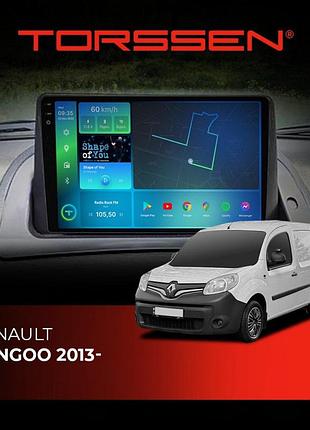 Torssen штатна магнітола torssen 2k renault kangoo 13- f9432 4g carplay dsp